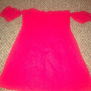 Super cute red mini dress